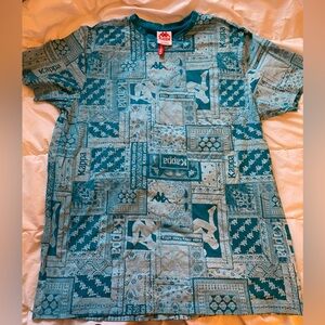 Kappa Teal Graphic T-Shirt